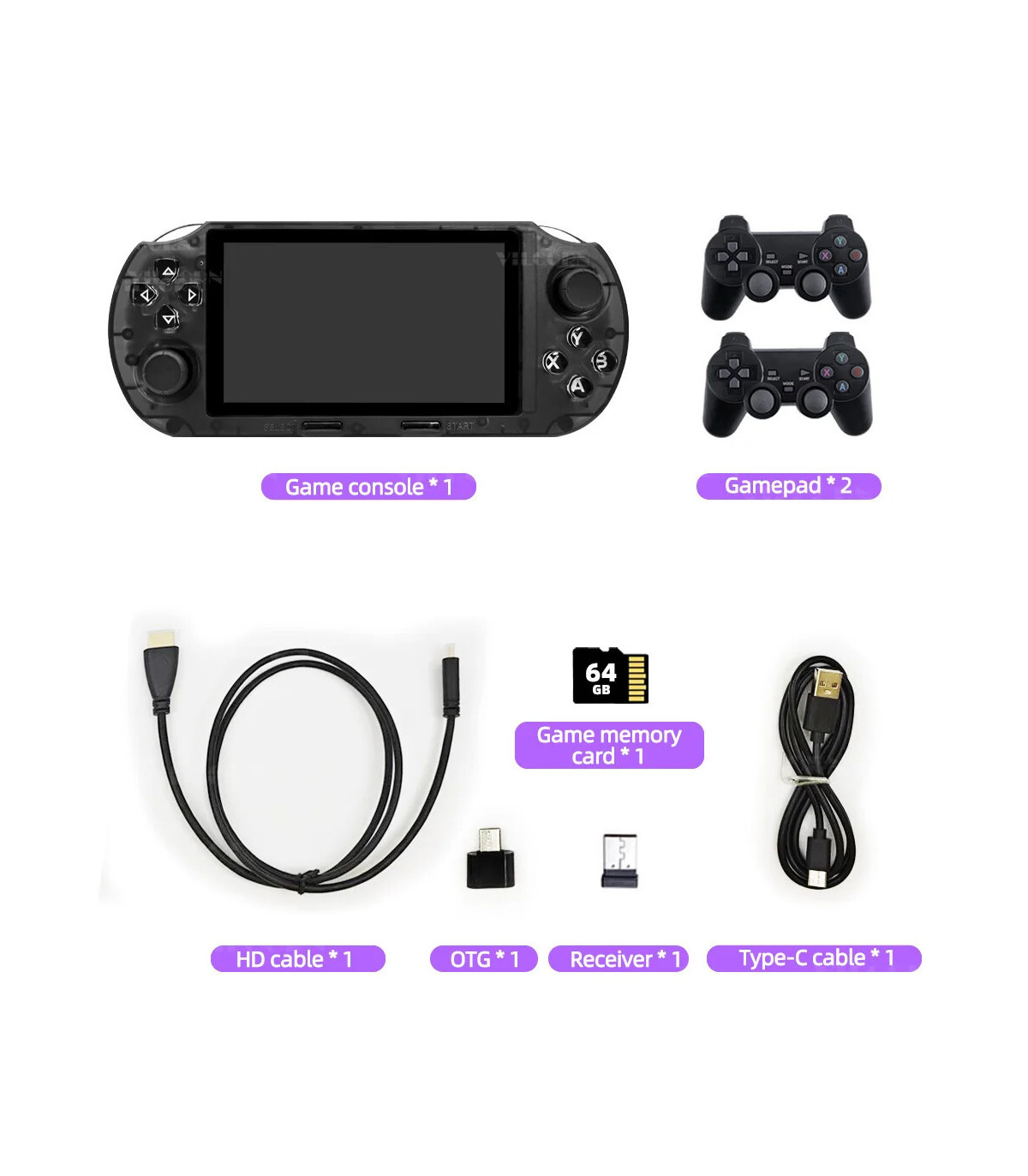 Black nouvelle console SF3000HD écran IPS