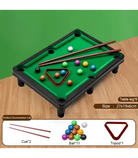 [Billiards] Table de billard pour enfants avec pieds table à billes maison en bois mini jeu de 