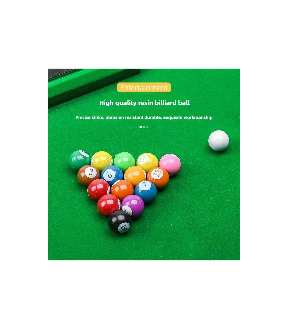 [Billiards] Table de billard pour enfants avec pieds table à billes maison en bois mini jeu de 