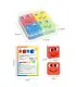 [No Bell] Puzzle d\'expression de changement de visage pour enfants, blocs de construction, Cube