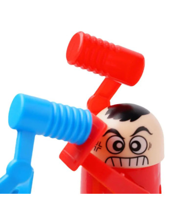 [Gris clair] Mini doigts, jeux de combat à deux joueurs, jeux Parent-enfant, jouets interactifs