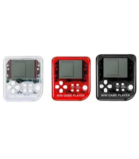 [3Pcs MixedA 3Pcs] Porte-clés de poche portable pour enfants, mini machine de jeu classique, co