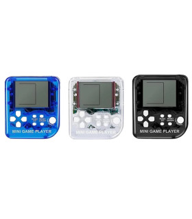 [3Pcs MixedB 3Pcs] Porte-clés de poche portable pour enfants, mini machine de jeu classique, co