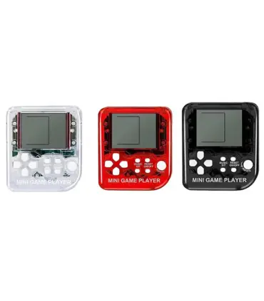 [3Pcs MixedA 2Pcs] Porte-clés de poche portable pour enfants, mini machine de jeu classique, co