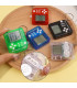 [3Pcs MixedC 1Pcs] Porte-clés de poche portable pour enfants, mini machine de jeu classique, co