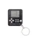 [1Pcs Black 1Pcs] Porte-clés de poche portable pour enfants, mini machine de jeu classique, con