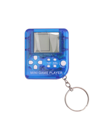 [1Pcs Blue 3Pcs] Porte-clés de poche portable pour enfants, mini machine de jeu classique, cons