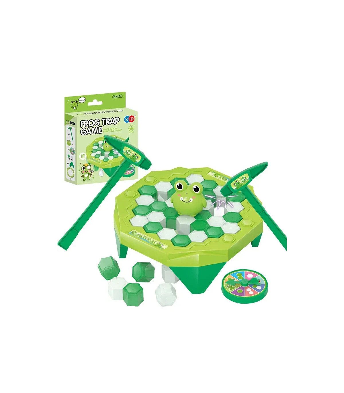 [Green] Jouet de Compétition Interactive pour Enfant, Jeu de Sauvetage Écologique, Mini Brise-G