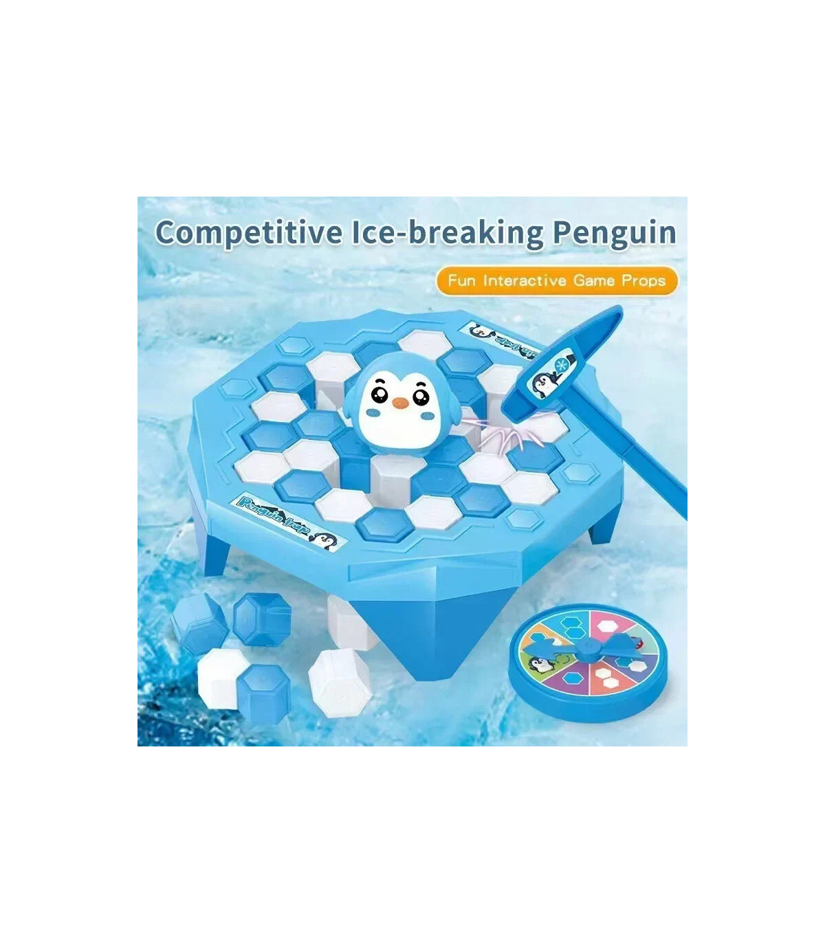 [Green] Jouet de Compétition Interactive pour Enfant, Jeu de Sauvetage Écologique, Mini Brise-G