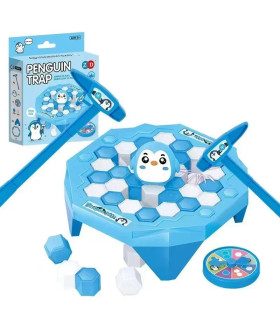 [Blue] Jouet de Compétition Interactive pour Enfant, Jeu de Sauvetage Écologique, Mini Brise-Gl