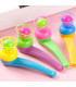 [4PCS RANDOM] Jouets de balle soufflante de tuyau en plastique pour enfants, jeux de sport de p