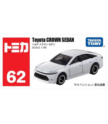 [62-12 Crown] Takara Tomy Tomica 1/64 Mini modèle de voiture en alliage moulé sous pression jou