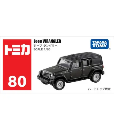 [80 Wrangler] Takara Tomy Tomica 1/64 Mini modèle de voiture en alliage moulé sous pression jou