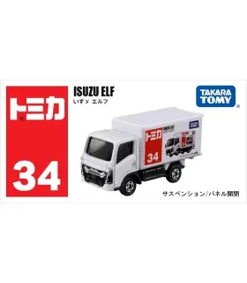 [34-12 ELF] Takara Tomy Tomica 1/64 Mini modèle de voiture en alliage moulé sous pression jouet