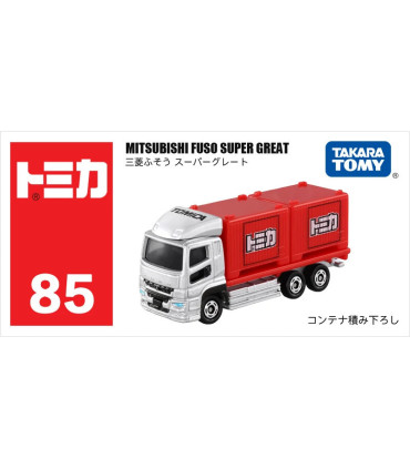 [85 Fuso Great] Takara Tomy Tomica 1/64 Mini modèle de voiture en alliage moulé sous pression j