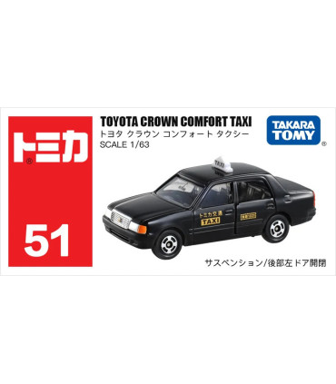 [51 Crown Taxi] Takara Tomy Tomica 1/64 Mini modèle de voiture en alliage moulé sous pression j
