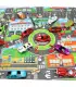Carte routière de la ville pour enfants, Parking de voitures de ville, panneaux de signalisatio