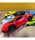 [Red] Modèle de voiture en alliage moulé sous pression 1:43, jouet de Simulation en métal pour 
