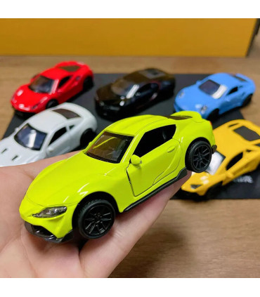 [Red] Modèle de voiture en alliage moulé sous pression 1:43, jouet de Simulation en métal pour 