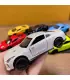 [White] Modèle de voiture en alliage moulé sous pression 1:43, jouet de Simulation en métal pou