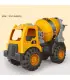 [Mixer truck] Modèle de véhicule d\'ingénierie de grande taille, pelle en plastique, grue, mélan