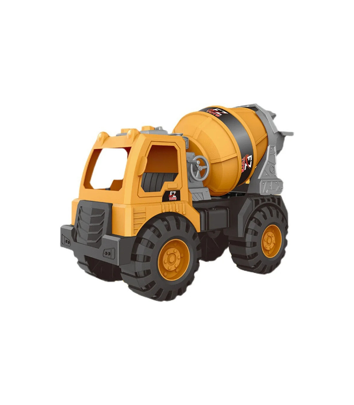 [Excavator] Modèle de véhicule d\'ingénierie de grande taille, pelle en plastique, grue, mélange