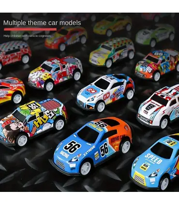 [30 inertia vehicles] Ensemble de jouets de voitures de 3 pouces, 50 pièces, voitures de moulag