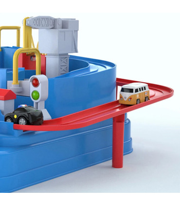 [A-555-1-3-car] Modèle de voiture sur Rail de course, jouets éducatifs pour enfants, jeu d\'aven