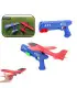 [34 plane Red G] Lanceur d\'avion en mousse pour enfants, 24/34cm, jouet d\'extérieur pour garçon