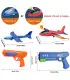 [24 plane blue G] Lanceur d\'avion en mousse pour enfants, 24/34cm, jouet d\'extérieur pour garço