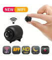 [Black] Nouveau X5Mini Vision nocturne 1080P caméra de Surveillance sans fil léger clair Portab