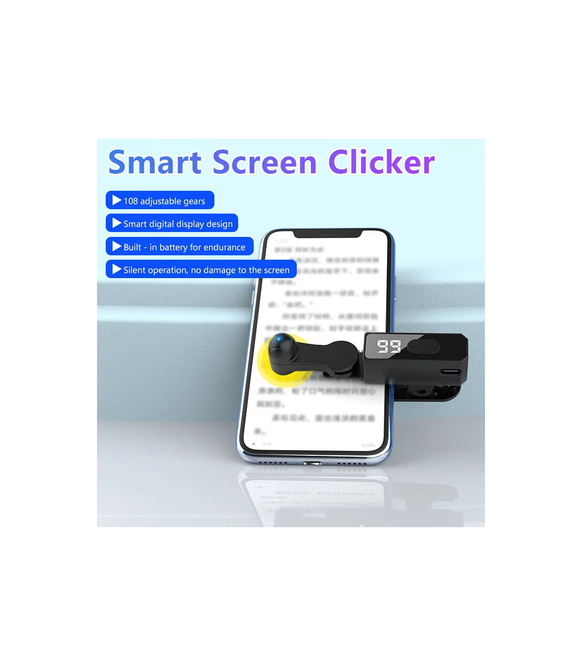 [Non] Clicker automatique d\'écran pour applications de téléphone intelligent, Gadget de Streami