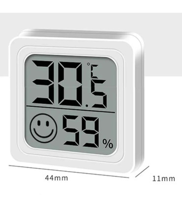 [10PCS Type 3] 4 pièces thermomètre numérique hygromètre intérieur Mini température LCD moniteu