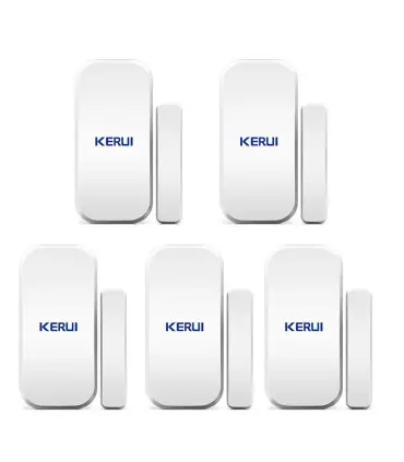 [5pcs CHINA] KERUI – détecteur de capteur magnétique de porte sans fil, pour panneau de clavier