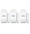 [3 pezzi Federazione Russa] KERUI - rilevatore di sensore magnetico per porta wireless, per pannello