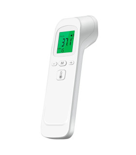 [White] AiQUE thermomètre infrarouge numérique LCD mesure du corps enfants adultes fièvre IR en