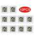 [10PCS Type 2] 4 pièces thermomètre numérique hygromètre intérieur Mini température LCD moniteu