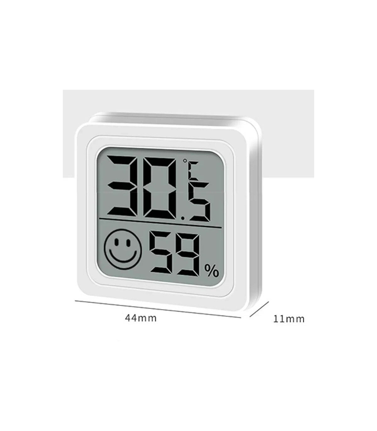 Pack 4 appareils thermomètre hygromètre sans fil installation