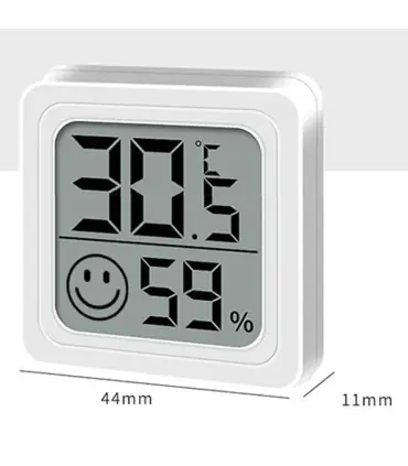 [6PCS Type 1] 4 pièces thermomètre numérique hygromètre intérieur Mini température LCD moniteur