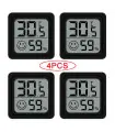 [4PCS Tipo 3] 4 pezzi termometro digitale igrometro interno Mini monitor LCD di temperatura