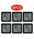 [6PCS Type 3] 4 pièces thermomètre numérique hygromètre intérieur Mini température LCD moniteur