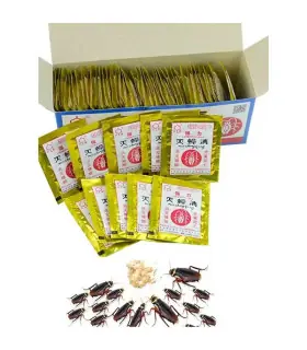 [100 PCS] 100 pièces cafards tueur appâts cafards tuer poudre répulsif piège Anti nuisibles fou