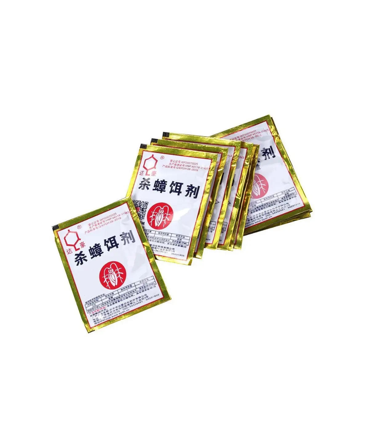 [100 PCS] 100 pièces cafards tueur appâts cafards tuer poudre répulsif piège Anti nuisibles fou