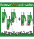 Appât gel cafards efficace, kit 5 PCS, seringue insecticide, solution anti cafards, élimination cafards