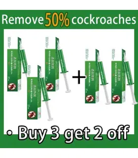 [5 PCS JP] Appât pour tuer les cafards, seringue, médecine pour tuer les cafards, piège anti-mo