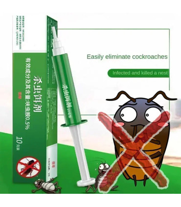 [5 PCS JP] Appât pour tuer les cafards, seringue, médecine pour tuer les cafards, piège anti-mo