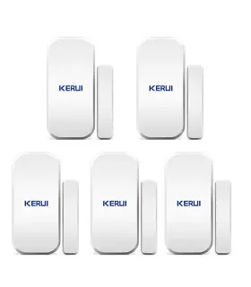 [5pcs] KERUI – détecteur de capteur magnétique de porte sans fil, pour panneau de clavier tacti