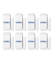 8pcs KERUI détecteur - Lot de 8 Détecteurs de Porte et Fenêtre Sans Fil