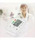 [White] Tensiomètre à bras médical, jauge de lecture, sphygmomanomètre pour personnes âgées, me