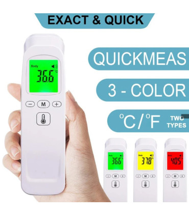 [New item1] AiQUE thermomètre infrarouge numérique LCD mesure du corps enfants adultes fièvre I